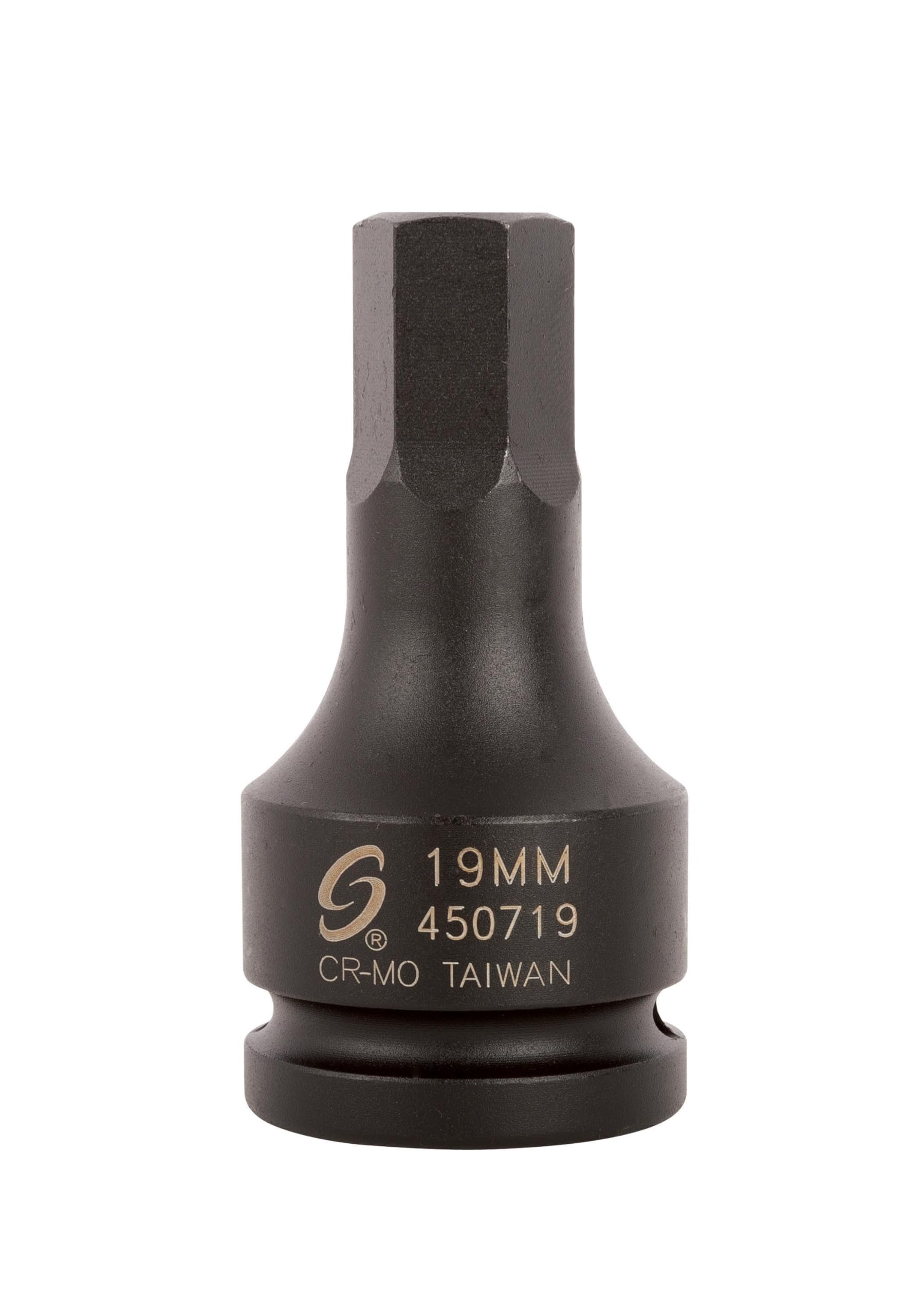 Amazon.com: SUNEX TOOLS 450719 3/4-Inch Drive 19-mm Hex Driver